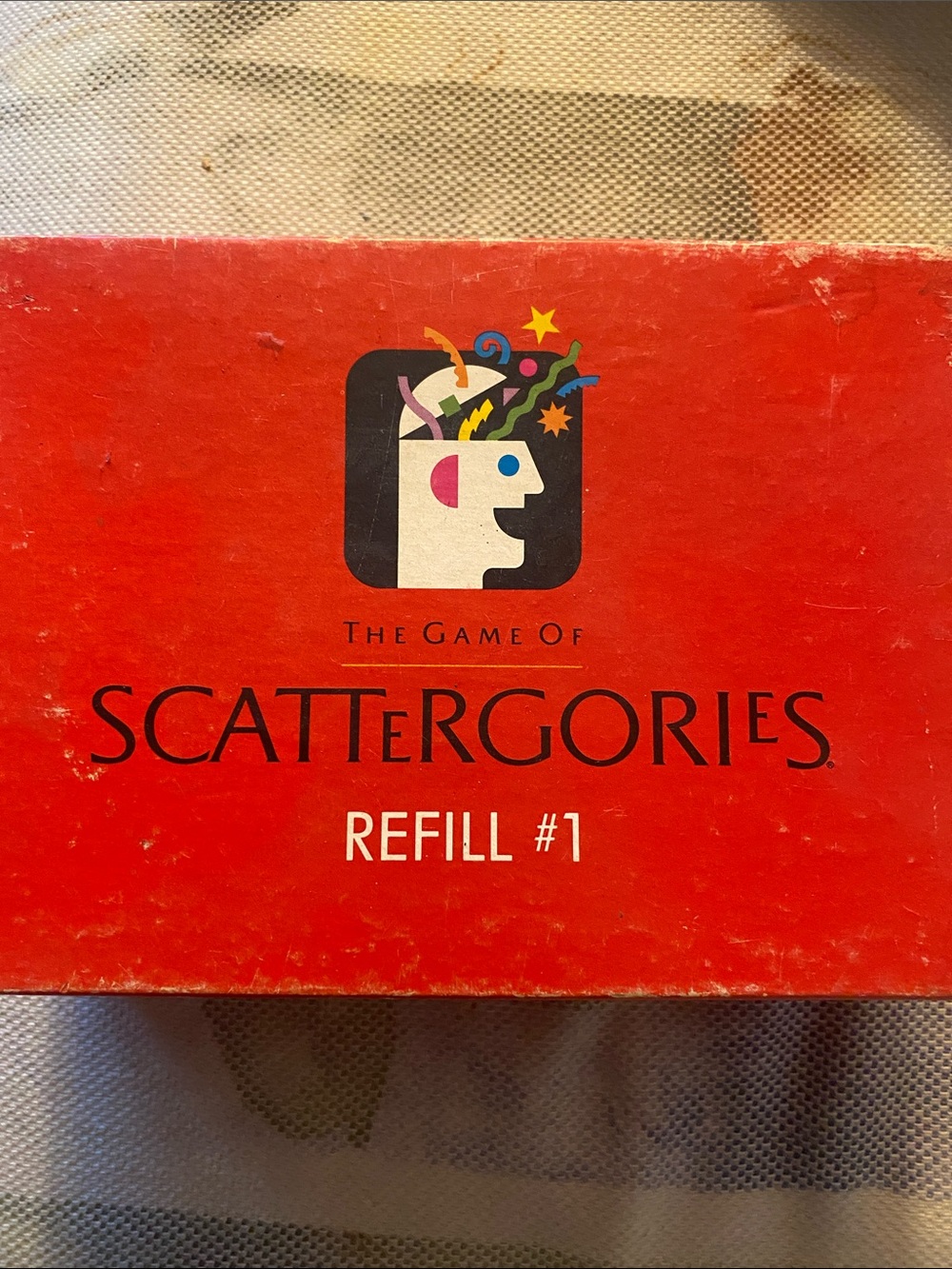 The game of Scattergories Refill #1 - 1989